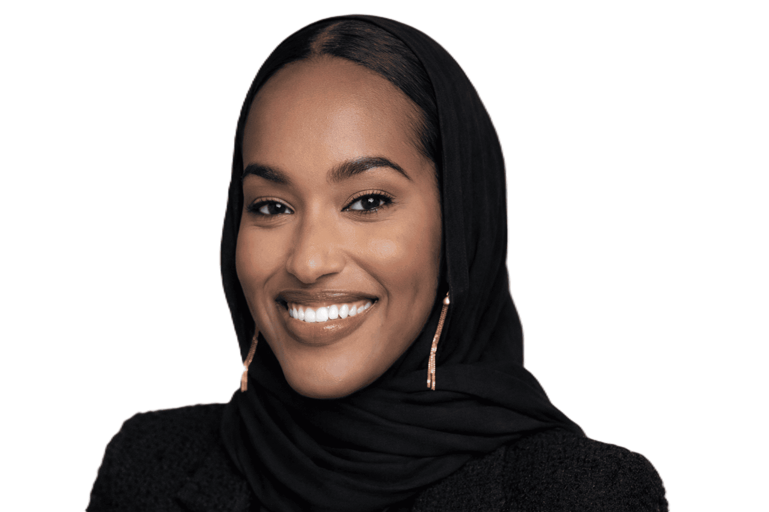 Portrait of Minnesota State Senator Zaynab Mohamed, a Somali-American legislator and advocate for community representation and public service.