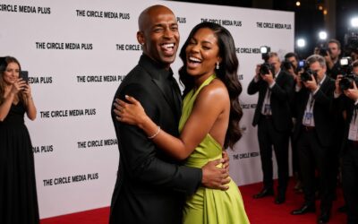 Sola and Peter at a Circle Media Plus event